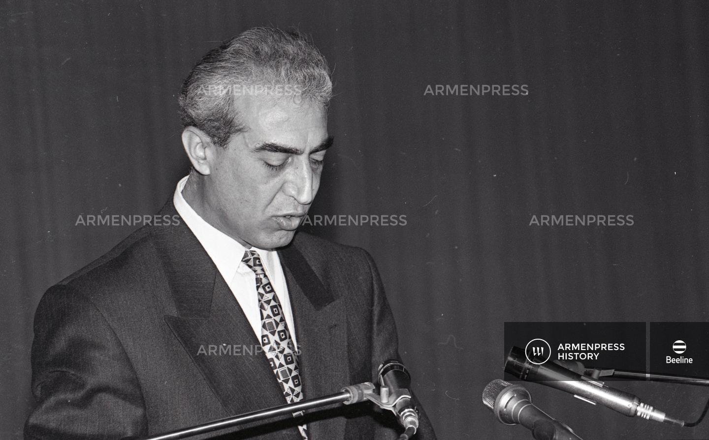 Հայ քաղաքական, պետական գործիչ Աշոտ Նավասարդյան