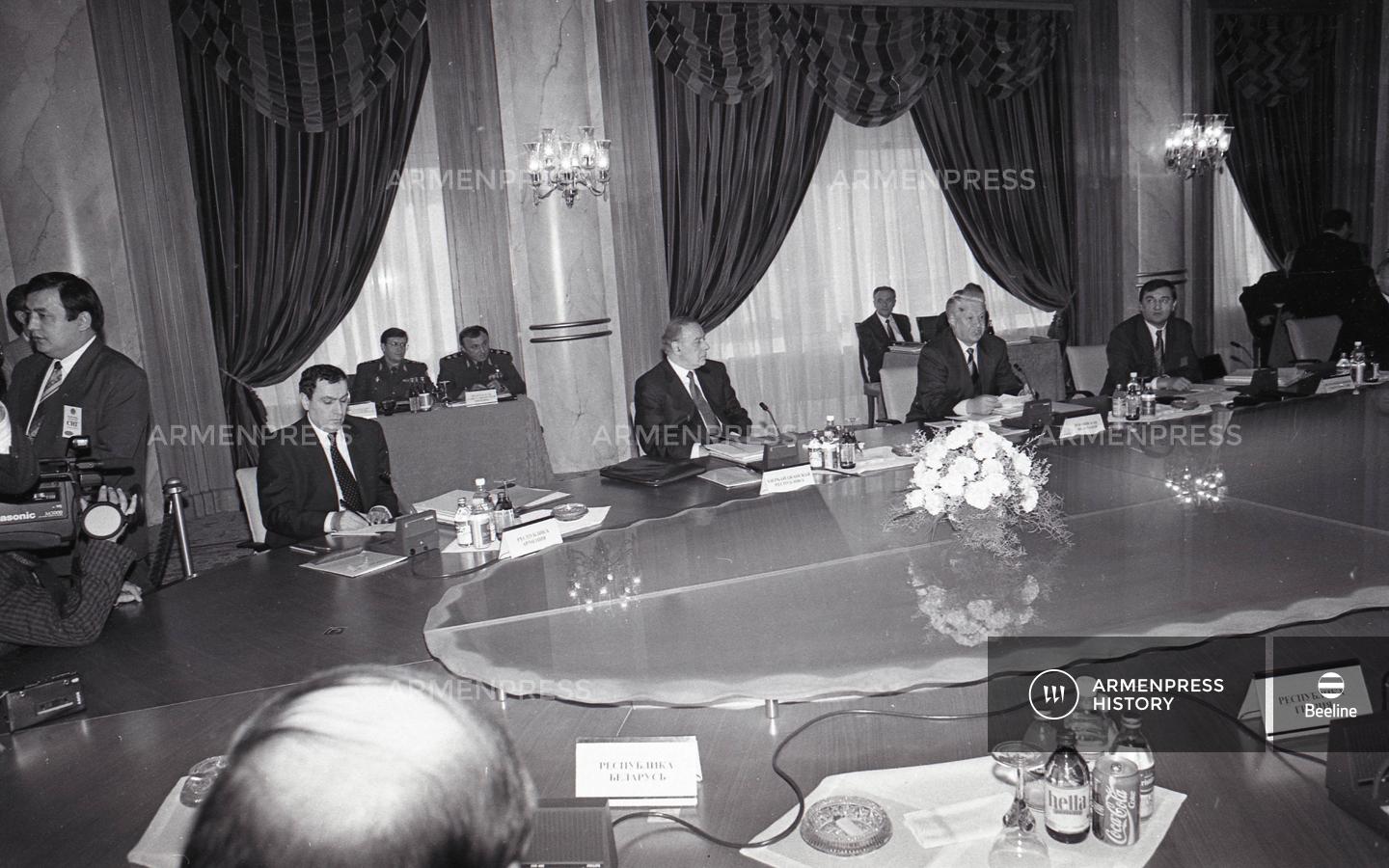 ԱՊՀ երկրների նախագահների հանդիպումը Ալմաթիում